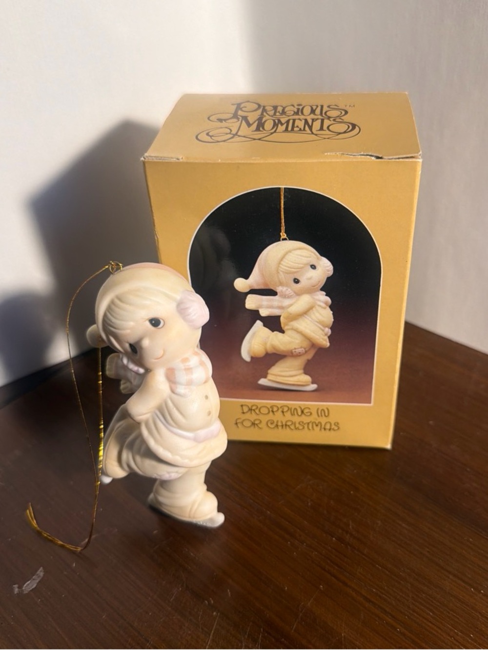 Precious Moments Dropping In for Christmas